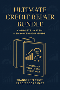 Ultimate Credit Repair Bundle: Complete System + Empowerment Guide - Quickly Transform Your Credit Score