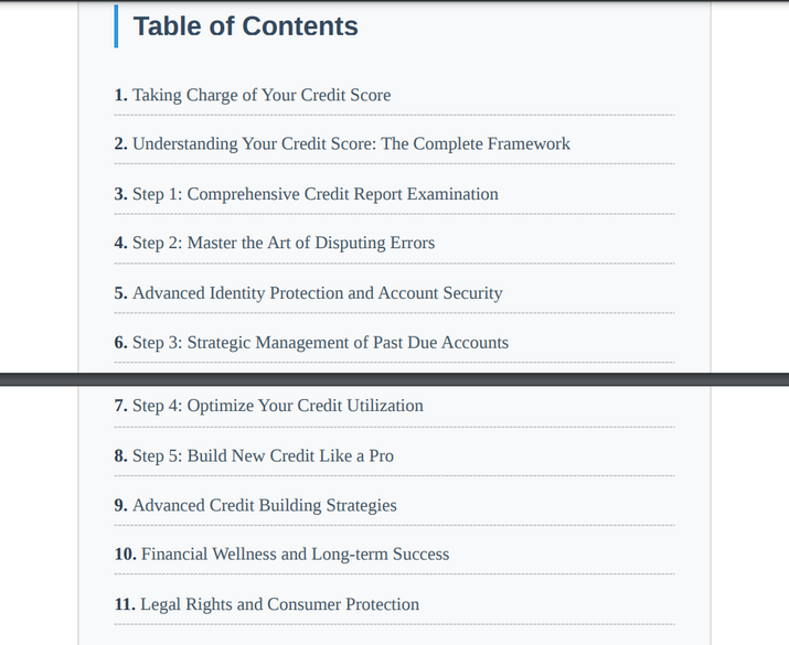 Ultimate Credit Repair Bundle: Complete System + Empowerment Guide - Quickly Transform Your Credit Score