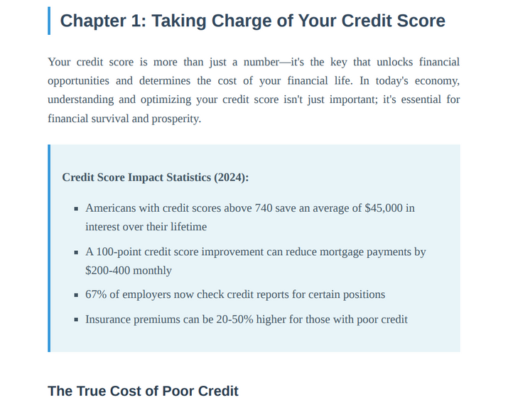 Ultimate Credit Repair Bundle: Complete System + Empowerment Guide - Quickly Transform Your Credit Score