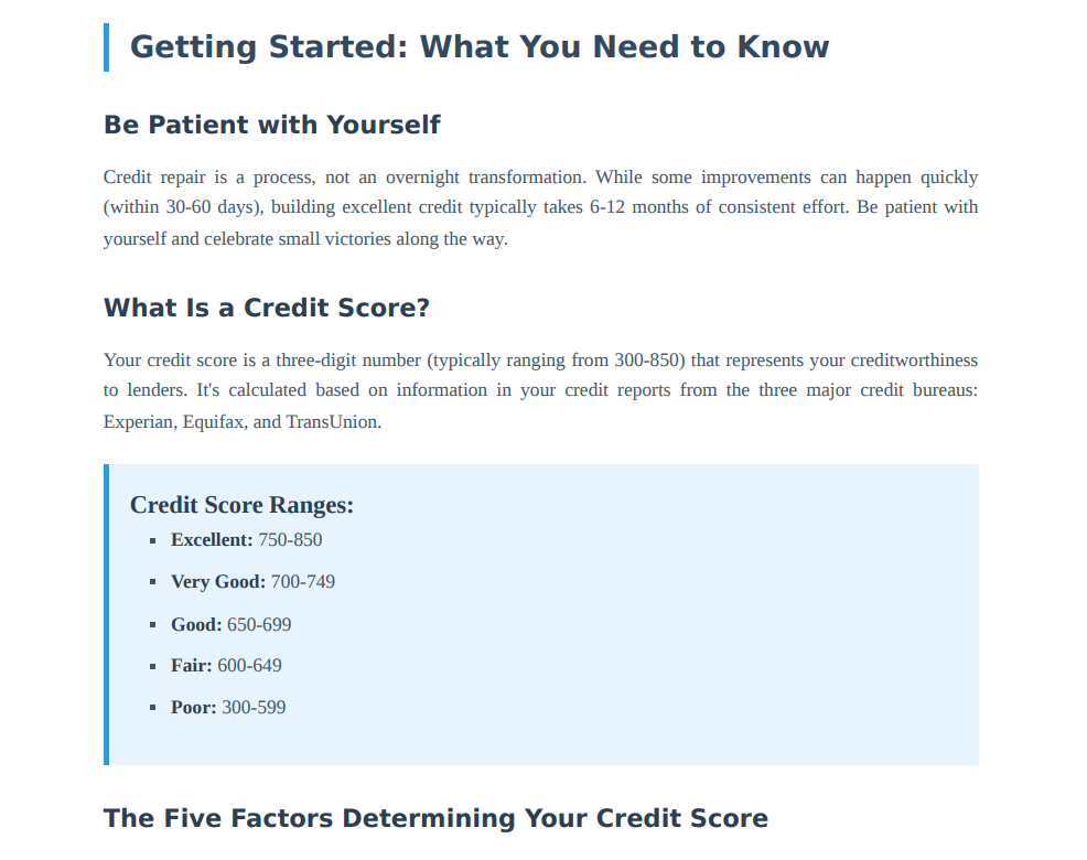 Ultimate Credit Repair Bundle: Complete System + Empowerment Guide - Quickly Transform Your Credit Score