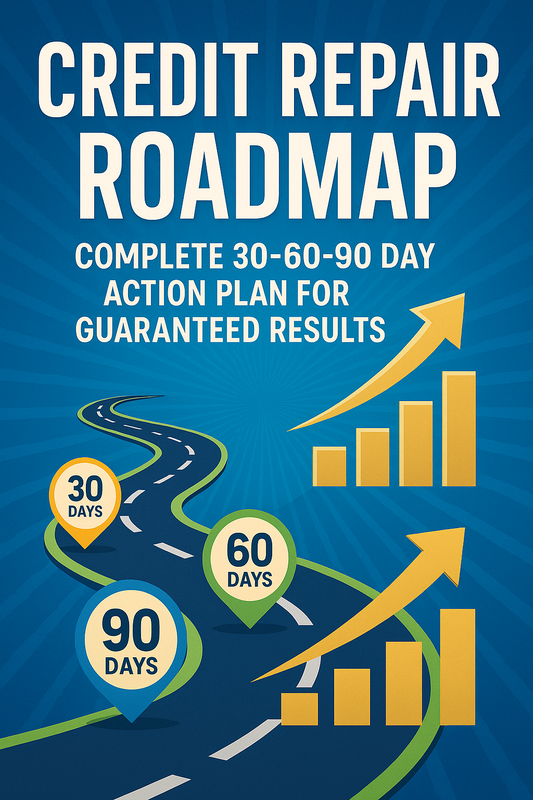 Credit Repair Roadmap: Complete 30-60-90 Day Action Plan for Guaranteed Results