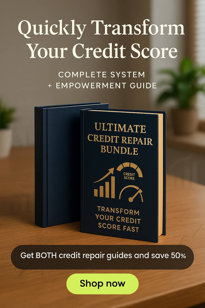 Ultimate Credit Repair Bundle: Complete System + Empowerment Guide - Quickly Transform Your Credit Score
