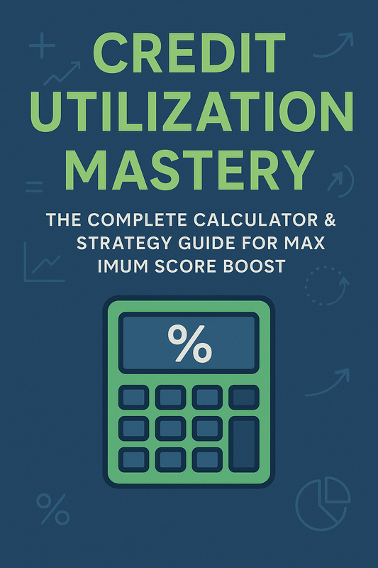 Credit Utilization Mastery: The Complete Calculator & Strategy Guide for Maximum Score Boost